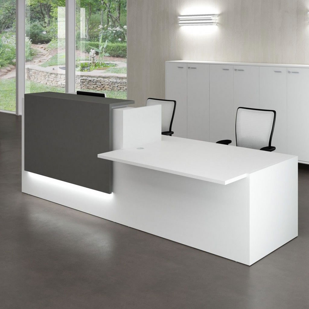 Bal�o de Rece��o em Melamina Brancao 